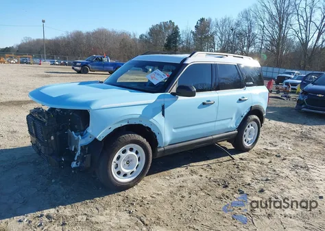 2024 Ford Bronco Sport Heritage z USA, uszkodzony, nr VIN 3FMCR9G69RRF73523